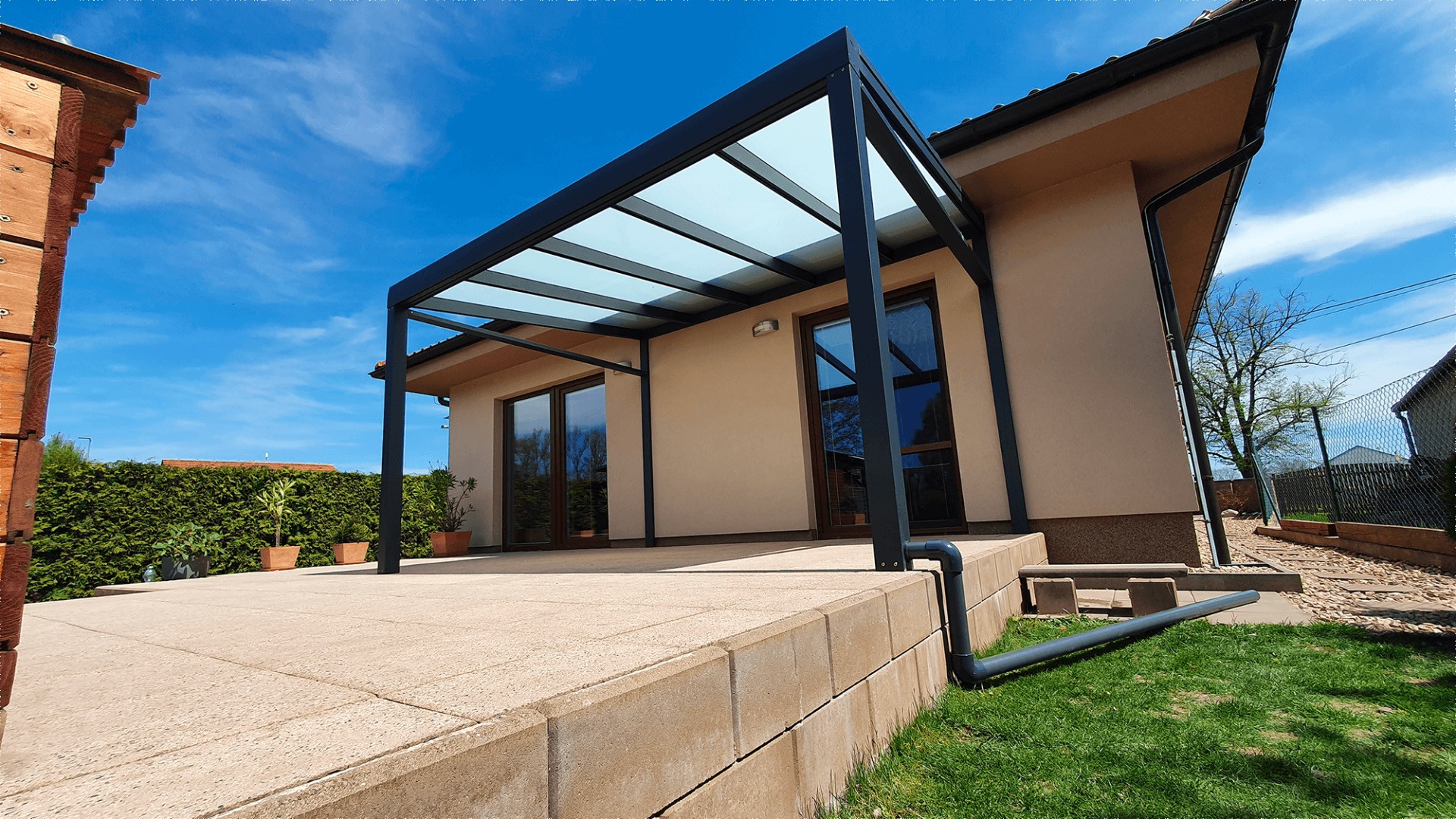 Hliníková pergola ROBUST